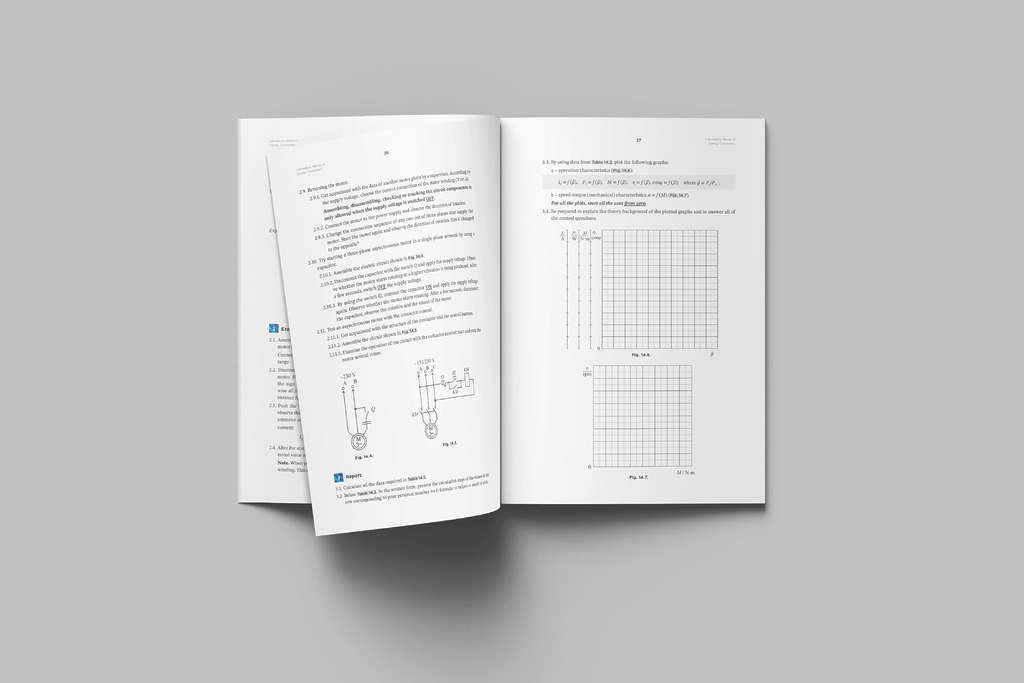 Laboratory Works of Energy Converters inner pages