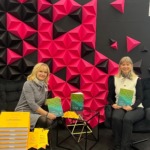 KTU autorės leidyklos stende Vilniaus knygų mugėje